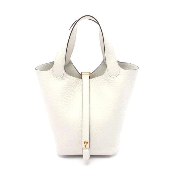 Pre Loved hermes Women white | white Handbags - Picture 1 of 6